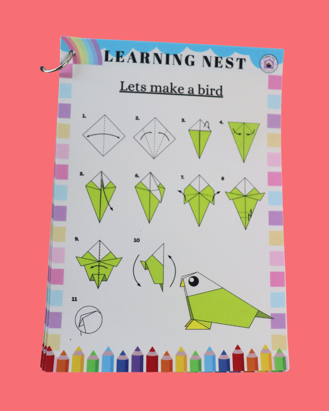 Origami Sheets Volume 2 – Skill Builder Paper Folding Kit (Age 5+)