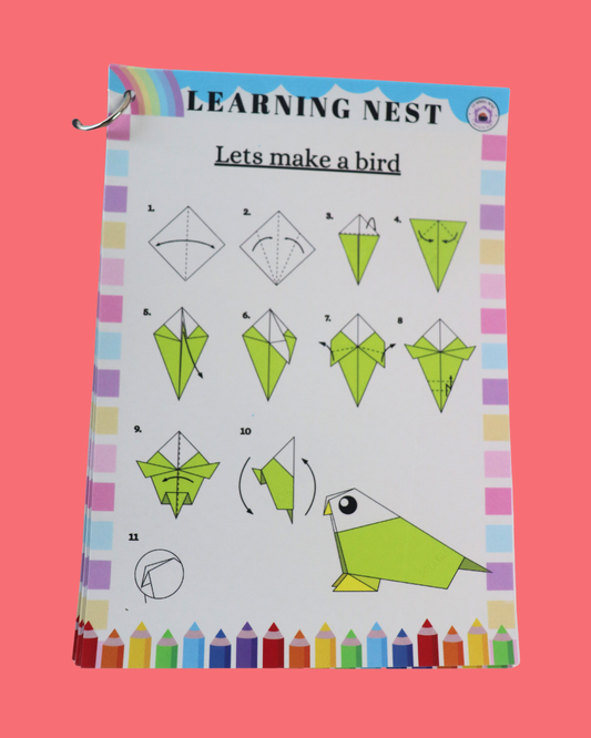 Origami Sheets Volume 2 – Skill Builder Paper Folding Kit (Age 5+)