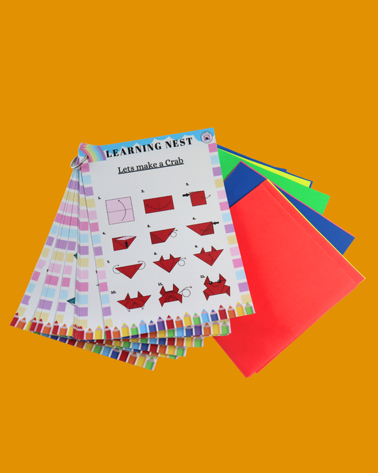 Origami Sheets Volume 2 – Skill Builder Paper Folding Kit (Age 5+)