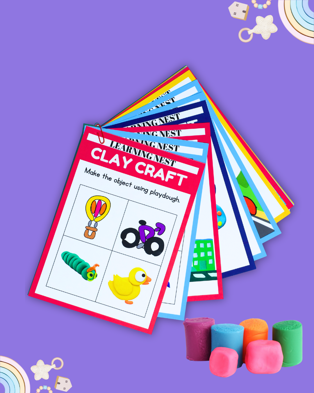 Clay Creations Storybook – Skill-Based Activity Kit (Age 5+)