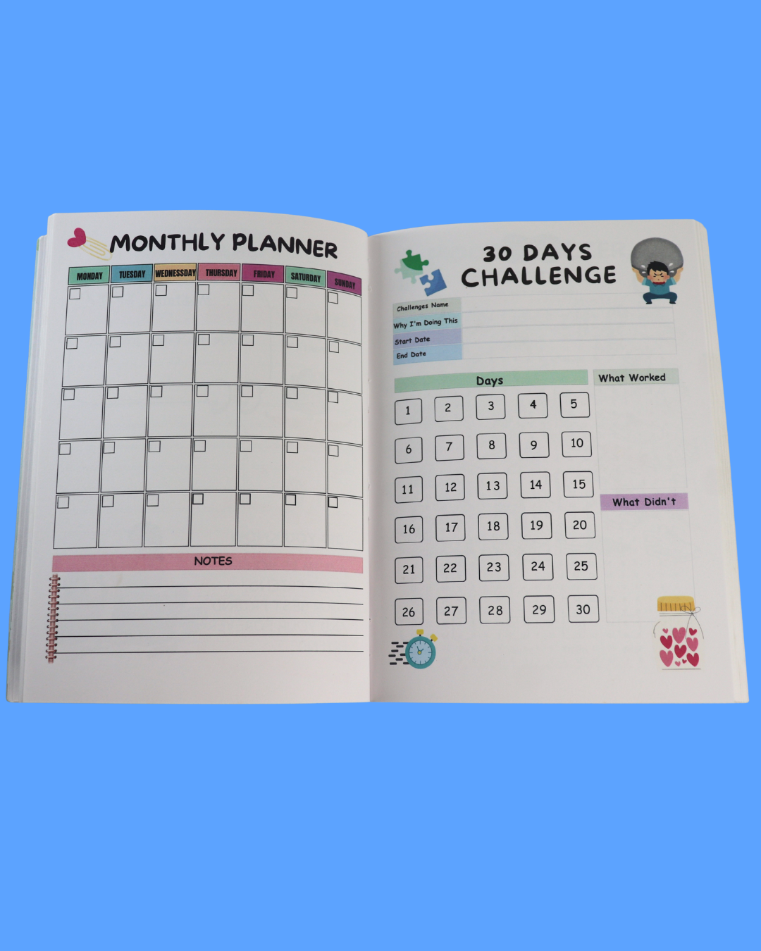 Kids Journal – A Creative Journal Set for Kids (Ages 5+) (Set of 3)