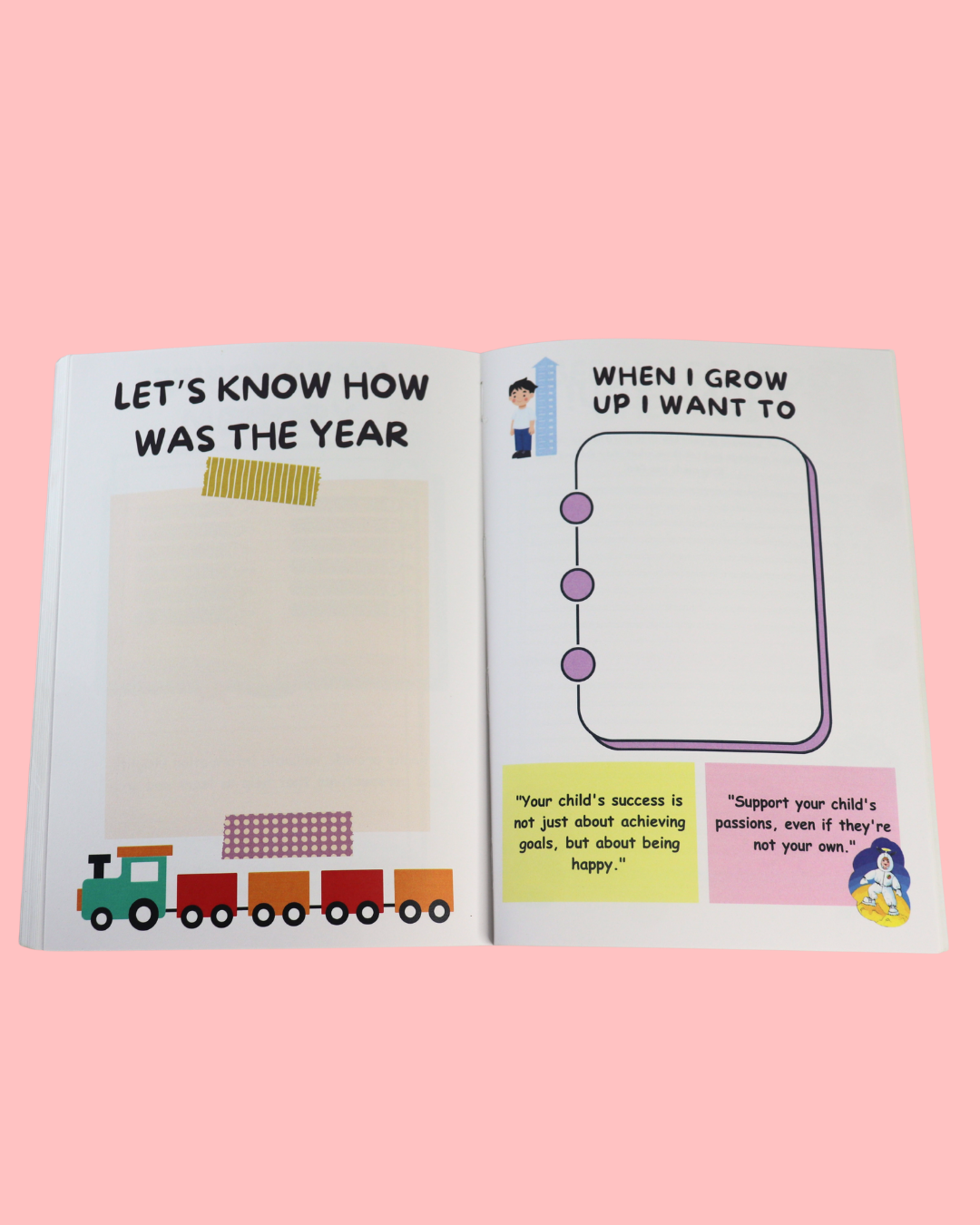 Kids Journal – A Creative Journal Set for Kids (Ages 5+) (Set of 3)