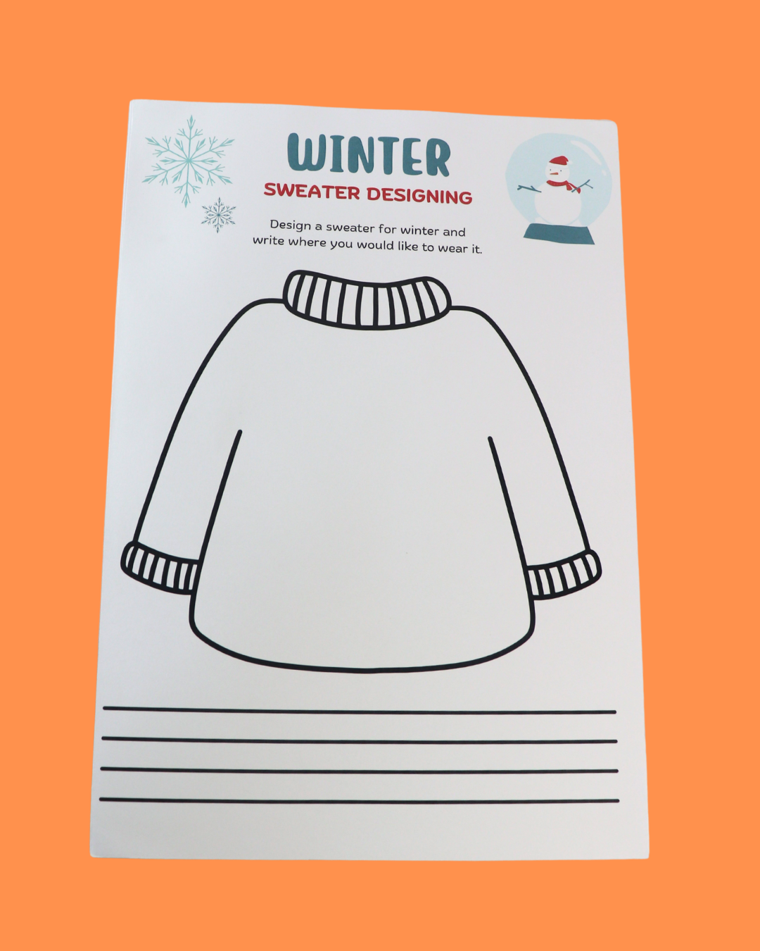 Season & Weather Activity Book Set – Explore Nature Through Fun Learning! (Ages 4+)