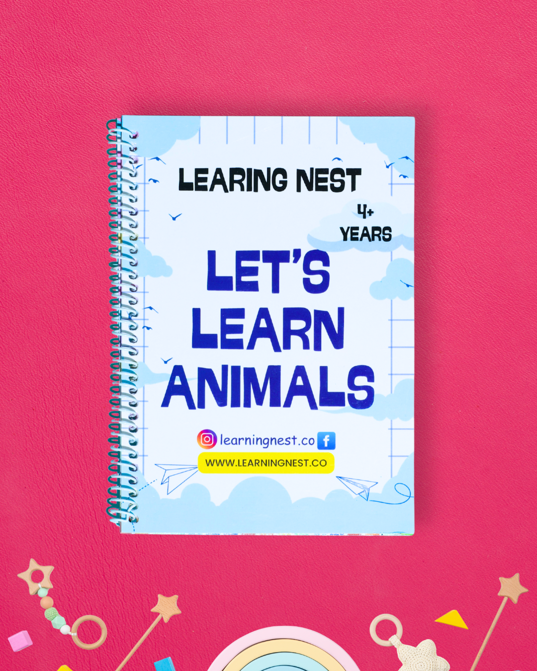 Let’s Learn Animals – Fun Activity Book for Early Learners (4+)