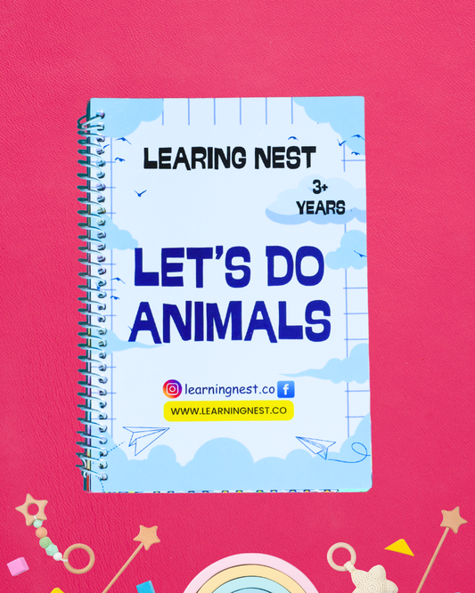Let’s Do Animals – Fun Skill-Building Activity Book (Age 3+)