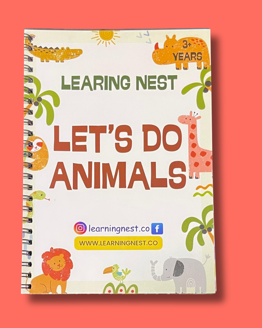 Let’s Do Animals – Fun Skill-Building Activity Book (Age 3+)
