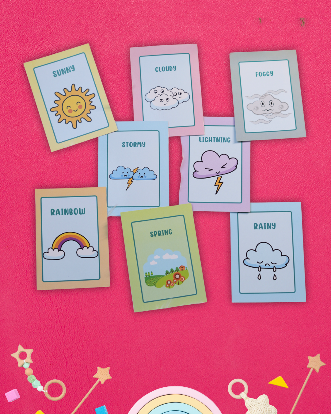 Season & Weather Activity Book Set – Explore Nature Through Fun Learning! (Ages 4+)