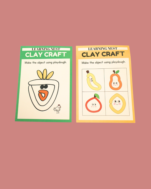 Clay Fun Activity Book – Hands-on Learning for Curious Minds (Age 3+)