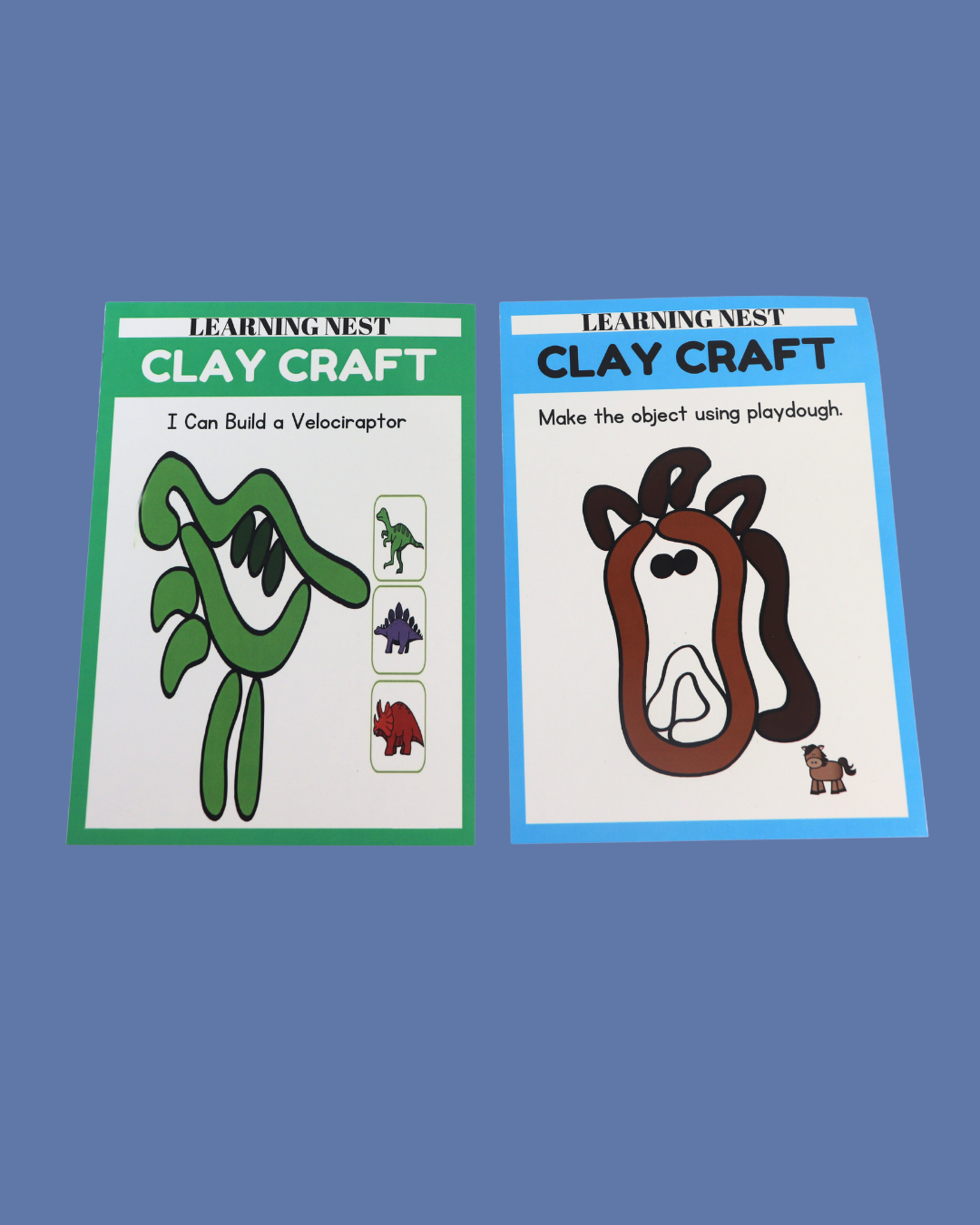 Clay Fun with Books – Hands-On Learning DIY Kit (Age 4+)