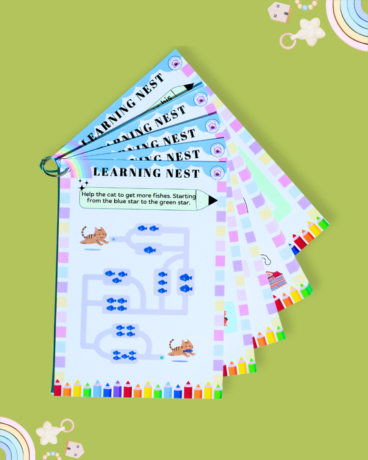 Book Maze Vol 1 – Fun-Filled Maze Challenges for Young Minds (Age 3+)